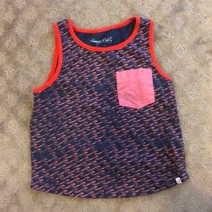 Boys waves tank top